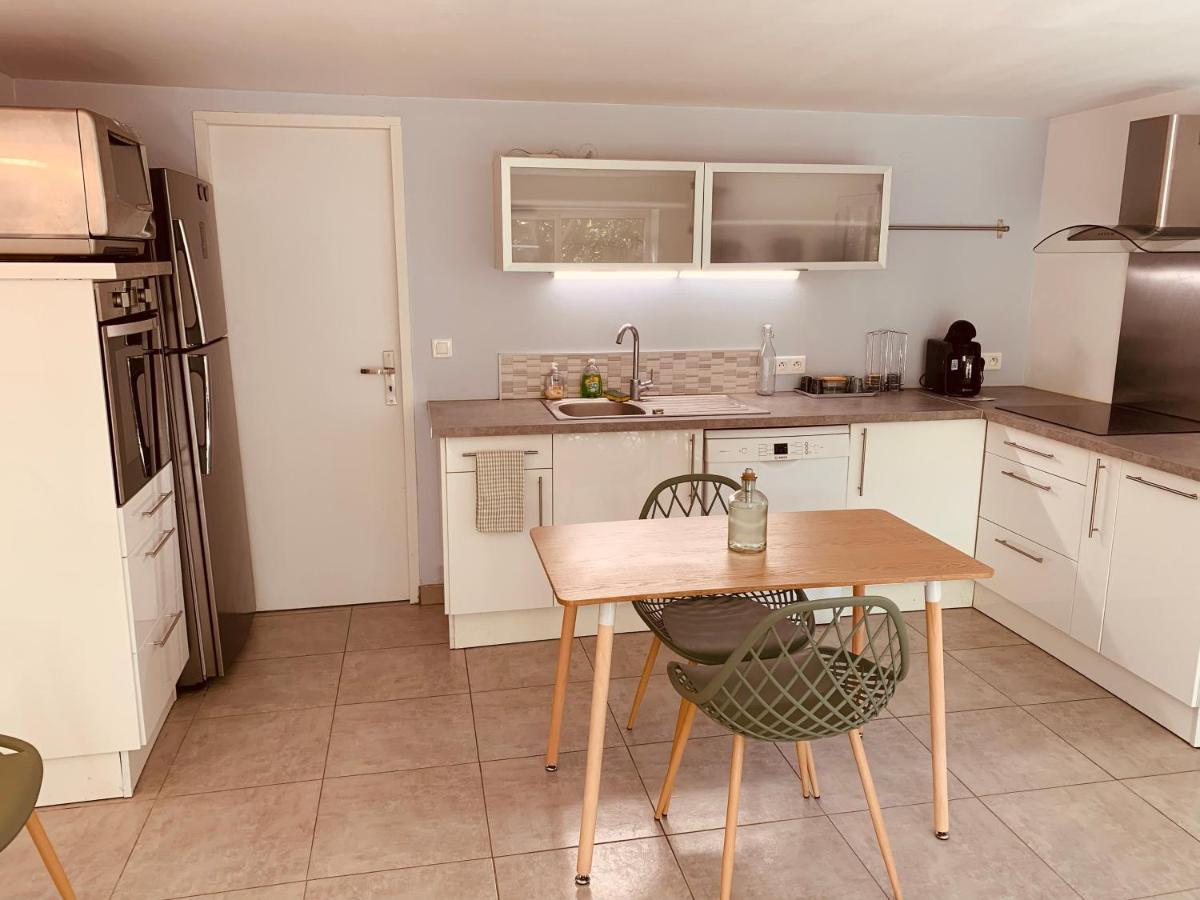 Appartement Independant Avec Jardin Et Acces Piscine Nîmes Exterior foto